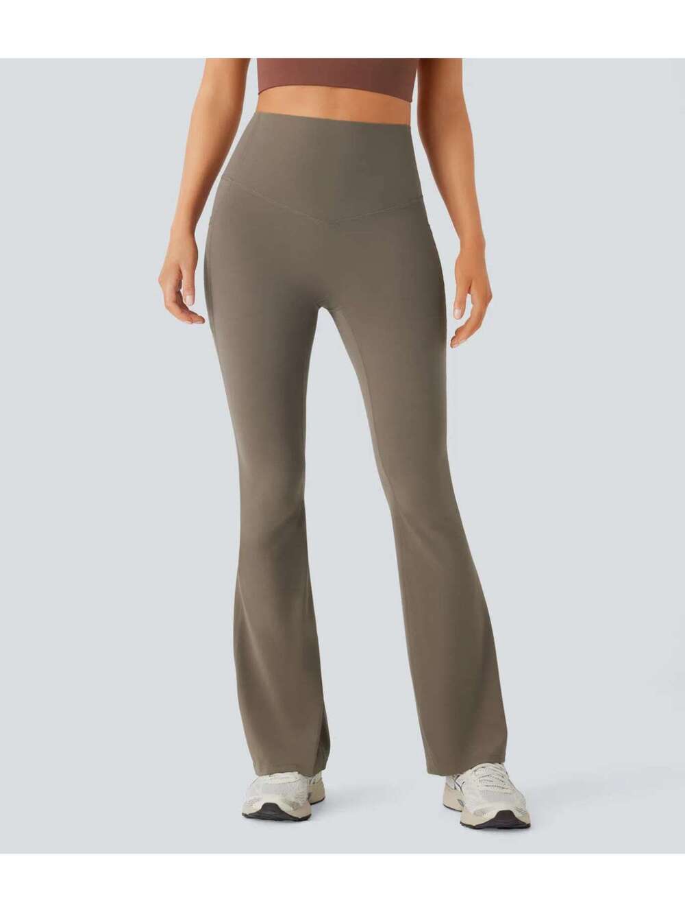 HALARA High Waisted Tummy Control Shaping Yoga Bootcut XL Tall